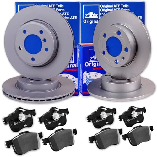 ATE Bremsscheiben + Beläge vorne + hinten passend für CX-5 KF
