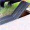 AVLLSO Canal evacuación de Lluvia resina polimérica negra, Colador antideslizante y cortable para jardín/patio, hogar comercial, Cubierta para pozo de agua de lluvia de rejilla rectangular(50X20X3cm/1