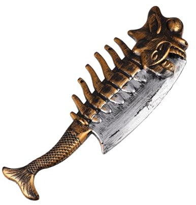 ifundom Halloween Party Toy Boys and Girls Role Play Fishbone Chopper Stage Cosplay Prop