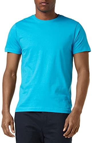 CliQue Herren New Classic T-Shirt, türkis, 3XL