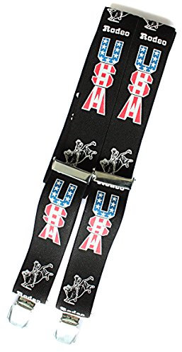 Hosenträger mit Print - Rodeo USA Flagge - 06659-1