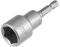 Sourcingmap 1/4 Quick-Change Hex Shank 16mm Magnetic Nut Setter Driver Drill Bit, 65mm Length, Metric