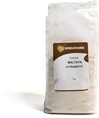 BONGIOVANNI FARINE E BONTA' NATURALI Farina di Frumento Maltata, Malto - 1Kg