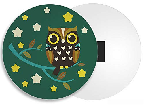 1 x Cute Night Owl Fridge Magnet - Bird Keeper Mum Sister Christmas Girls #4125