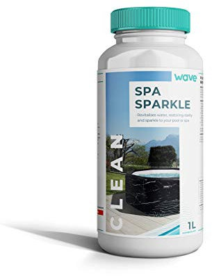WAVE Hot Tub Spa Sparkle/Clarifier for Swimming Pool and Spa Treatment | Enhance Water Clarity for a Clean, Clear & Refreshing Spa Experience | 1 Litre
