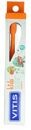 Vitis Junior - toothbrush + toothpaste 8ml assorted colors