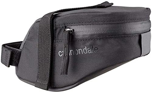 Cannondale Fahrradsatteltasche mit Klettverschluss, Schwarz, M, Fahrradkompatibel