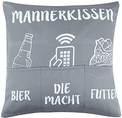 ARVOV Kissenbezug, Geburtstagsgeschenk für Männer, Geschenke für Mann (45 x 45 cm)