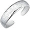 Stylish-Art Klassische Mode-Manschettenarmbänder Aus Silber 925,Eleganter,Exquisiter Lotus-Armreif Mit Breitem Knall Für Frauen,Damen,Schmuck Zum Muttertag,Silber