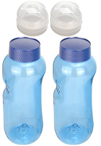 Spar Set 2x 0,5L Tritan Trinkflasche auslaufsicher ohne Weichmacher GRATIS 2x FlipTop Greiner BPA frei Wasserflasche