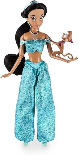 Jasmine Klassische Puppe hält Abu 30,5 cm Aladdin