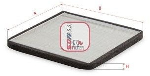 SOFIMA S 3592 C Innenraumfilter Pollenfilter Filtereinsatz