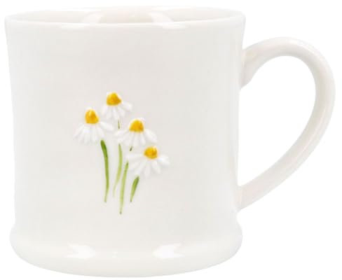 Gisela Graham White Dasies Mini Mug