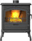 Stufa a legna libera installazione, in ghisa nera 10kW - Premium EOS S13 ECO