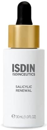 ISDIN ISDINCEUTICS Salicylic Renewal Gesichtsserum mit Salicylsäure, reduziert Unvollkommenheiten und Falten, Anti-Aging, schnelle Absorption, leichte Textur, 30 ml
