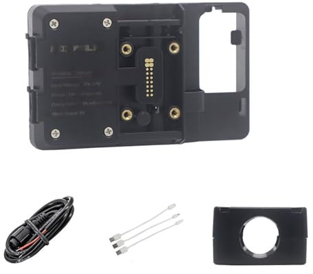 Motorrad-Telefonhalterung Motorrad Für USB Für Ladegerät Handy Drahtlose Lade Halter Stehen Für BMW R1200GS ADV F700GS F800GS(Wireless Holder 22mm)