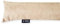 4L Textil Zugluftstopper beige Durchzugstopper Windstopper für Türen und Fenster Luftzugstopper für Tür Türschlange Türrolle 70 cm 80 cm 90 cm 100 cm 150 cm (Samt 04, 100 cm)