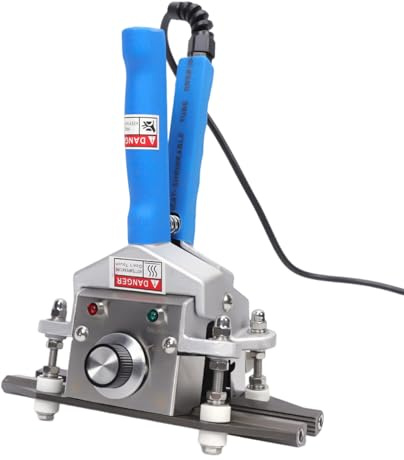 VonVVer Folienschweißgerät Heißsiegelgerät 200mm Siegelbreite 30-250°C Temperaturregelung Handheld Heißsiegelmaschine 300W Plastiktüten Versiegelungsmaschine Lebensmittel Sealer für Alu-Beutel