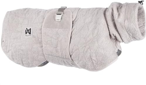 Non-stop Dogwear Trockenjacke Sand 65 | Die Trockenjacke hält Ihren Hund nach jedem nassen Abenteuer gemütlich, sauber und trocken
