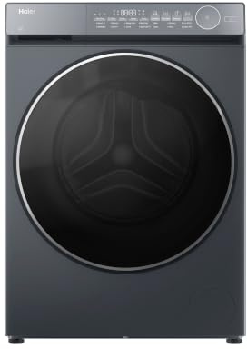 Haier X7 HW100-B14367GUUK Washing Machine, 10kg, 1400rpm, Graphite, A-30% Energy Class