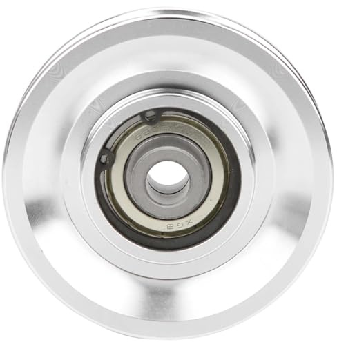 Pwshymi Robuste Fitness-Umlenkrolle aus Aluminiumlegierung für Krafttraining, Übungsgeräte, für den Einsatz Im Fitnessstudio und zu Hause (Durchmesser 80mm)