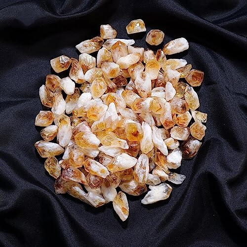 50 g natürlicher Citrin-Zahn, rohe Kristallspitze, rauer gelber Quarz, Schmuck, Heimdekoration Gemstone Stone