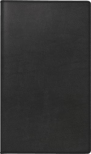 rido/idé 7046884907 Taschenkalender Mod. M-Planer 2027 A6, Kunstleder, schwarz