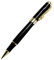 Gullor Luxus Tintenroller Jinhao 1200 schwarz mit goldenen Drachen Clip sch?nes Geschenk Stift