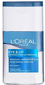 L'Oréal Paris, Make-up Entferner, Eye & Lip Make-Up Entferner, 125 ml