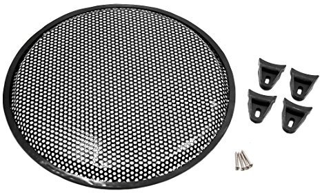 sourcing map 12inch Car Audio Speaker Mesh Subwoofer Grill Dust Cover Protector