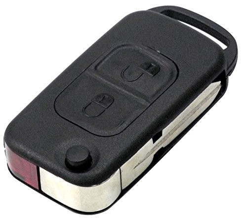 JURMANN Mercedes Schlüssel Gehäuse Fernbedienung Klappschlüssel KS03NO W168 W202 W203 C208 A208 W124 A124 C124 W163 W210 R129 R170 W638