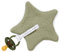 Little Dutch TE20230111 Schnullertuch Pure olive 15 x 15 cm