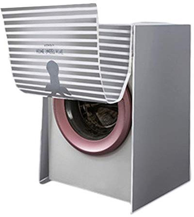Abdeckung Für Waschmaschine Wasserdicht Automatischer Roller Waschmaschinen-Abdeckung, Staubdicht, Wasserdicht, Atmungsaktiv Für Zuhause