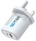 SDTEK 20w Fast Wall Charger with Power Delivery (PD) Type C and USB 3.0 Quick Charge (QC) Ports 3 Pin Adapter Compatible with iPhone, Samsung and more