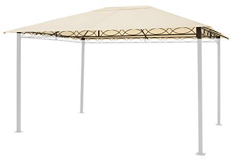 Ersatzdach 3x4 m für Rendezvous Premium ca. 220 g/m² Champagner