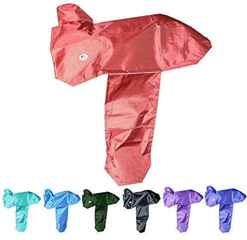 Majestic Ally 1000D wasserdichter reflektierender Westernsattelbezug, elastische Bänder zur sicheren Befestigung jeder Ecken und Kotflügel, passend für die meisten Westernsattel in voller Größe, 4