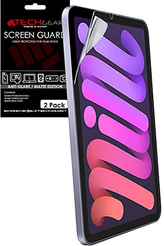 TECHGEAR 2 Pack iPad Mini 7/6 (7th & 6th Generation) Anti Glare Screen Protectors, MATTE Screen Protector Guard Cover Designed For iPad Mini 8.3 2024/2021