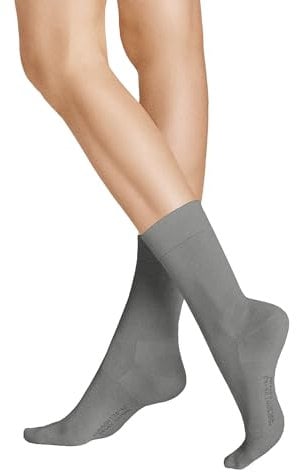 Hudson Damen Relax Cotton druckfreier Bund Socken, Slate Gray 0106, 39/42