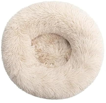 SWZEC Wolke hundebett - Kuscheliges Hundebett Wolke 7 - Das Original (90CM,Beige)