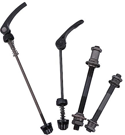 TOKIDNY Bike Quick Release Skewers Front and Rear Axle Set Hollow Shaft Wheel Hub Cycling Parts for Mountain and Road Bikes