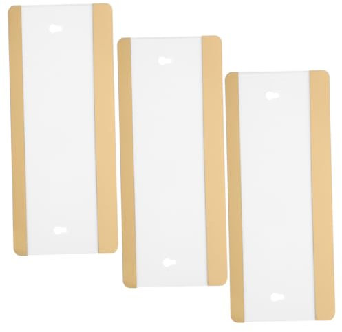 SHINEOFI 3pcs Office Door Name Plate Sign for Wall Door Plaques Nameplate for Office School Conference