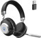 Wireless Bluetooth Headset with Microphone | Noise Cancelling On-Ear Headphones | USB Dongle PC Headset | 50H Playtime | Dual Connect for Laptop/Zoom/MS Teams/Skype | Handsfree Office Headsets