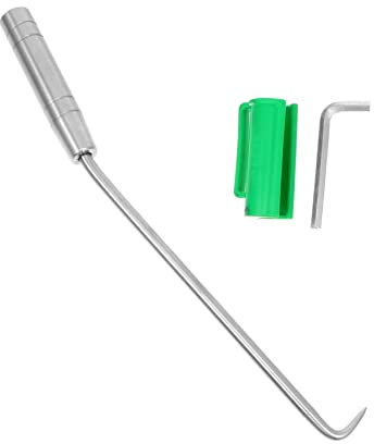 ANDRESLAD Stabplatzierer-bindedrahtwerkzeug Aus Hochwertigem Material Mit Konischer Gehärteter Hakenspitze Drehbaren Stahlkugeln Für Reibungslose Bedienung Robust Und Langlebig Für Effizient