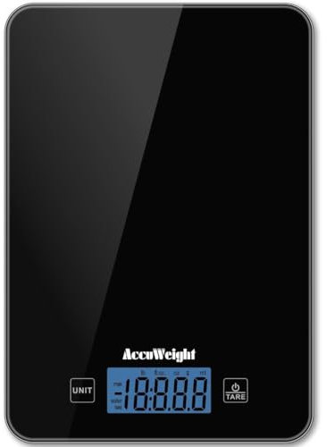 Accuweight CK780 - Báscula de cocina digital Bluetooth