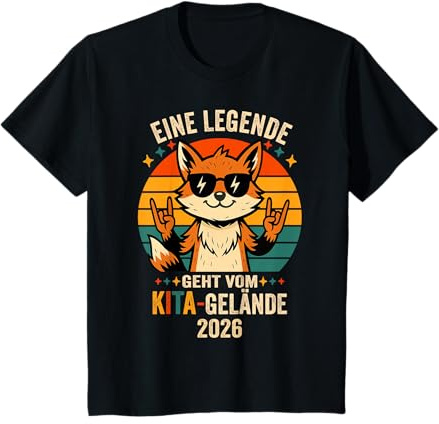 Kinder Legende Geht Vom Gelände 2026 Kita Abschluss Kita Abgänger T-Shirt