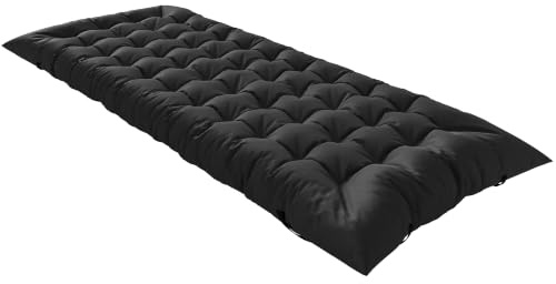 Outsunny Esterilla de Camping Plegable Antideslizante 8 cm | Colchoneta de Camping Portátil con Correas, para Cama para Tienda, Viajes