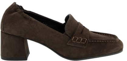 Paul Green Damen - Pumps 3861-002 in braun Rauleder | Pumps, mocca, Braun, Schlupfschuh, Vintage Optik, Atmungsaktiv, Damen, Schuhe