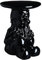 Kartell Napoleon, Plastik, schwarz, 40 x 44 x 40 cm