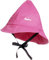 Playshoes Unisex Kinder Regen-mütze Gefüttert Wind- Und Wasserdichter Regenhut Regenbekleidung, Pink Baumwollfutter, 53 cm