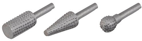 KREATOR KRT017001 - Juego de 3 escofinas para madera